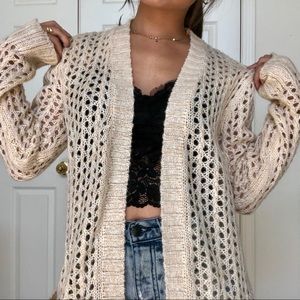 🌸Lightweight Cream Cardigan